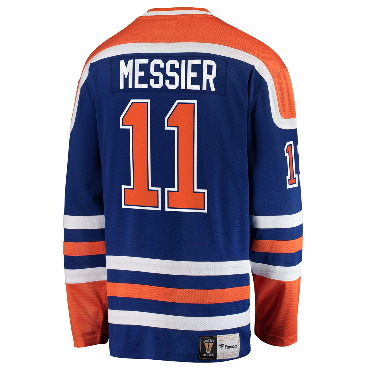 Men's Edmonton Oilers Mark Messier Fanatics Blue Premier Breakaway Retired Player Jersey