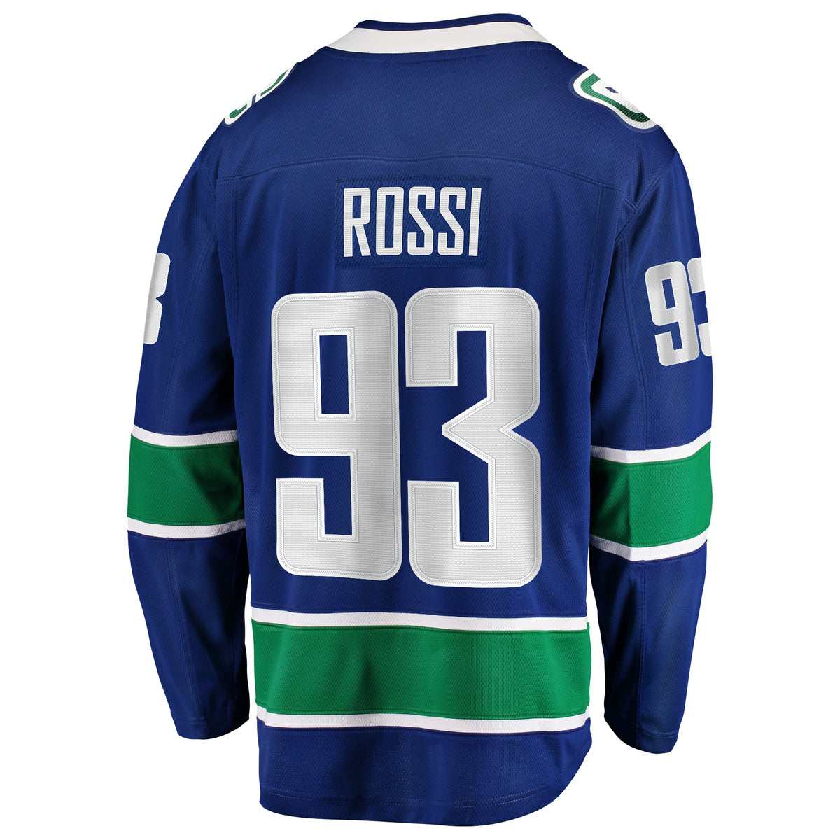 Men's Vancouver Canucks Marco Rossi Fanatics Blue Home Premier Breakaway Player Jersey