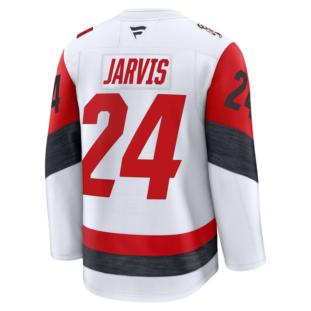 Men's Carolina Hurricanes Seth Jarvis Fanatics White Away Premium Jersey