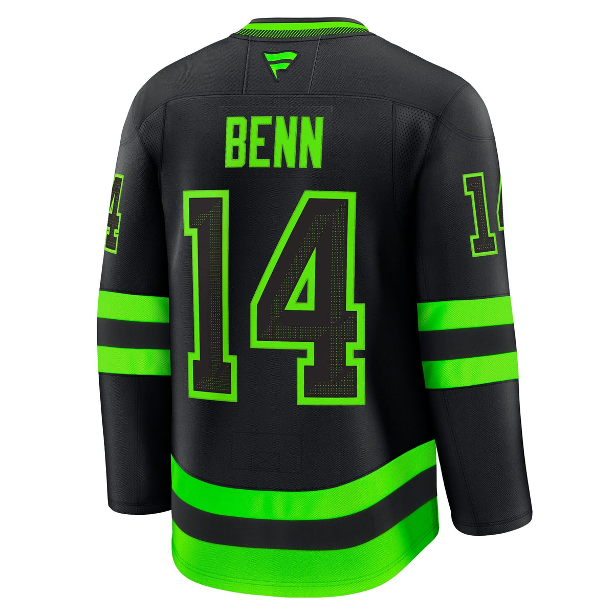 Men's Dallas Stars Jamie Benn Fanatics Black Alternate Premium Jersey