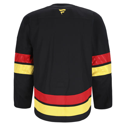 Men's Vancouver Canucks Fanatics Black Alternate Authentic Pro Jersey
