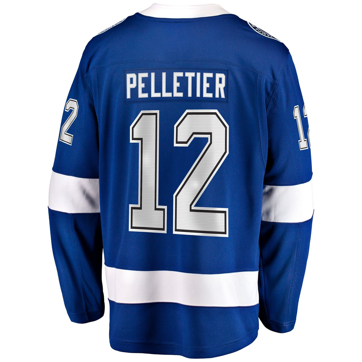 Men's Tampa Bay Lightning Jakob Pelletier Fanatics Blue Home Breakaway Jersey