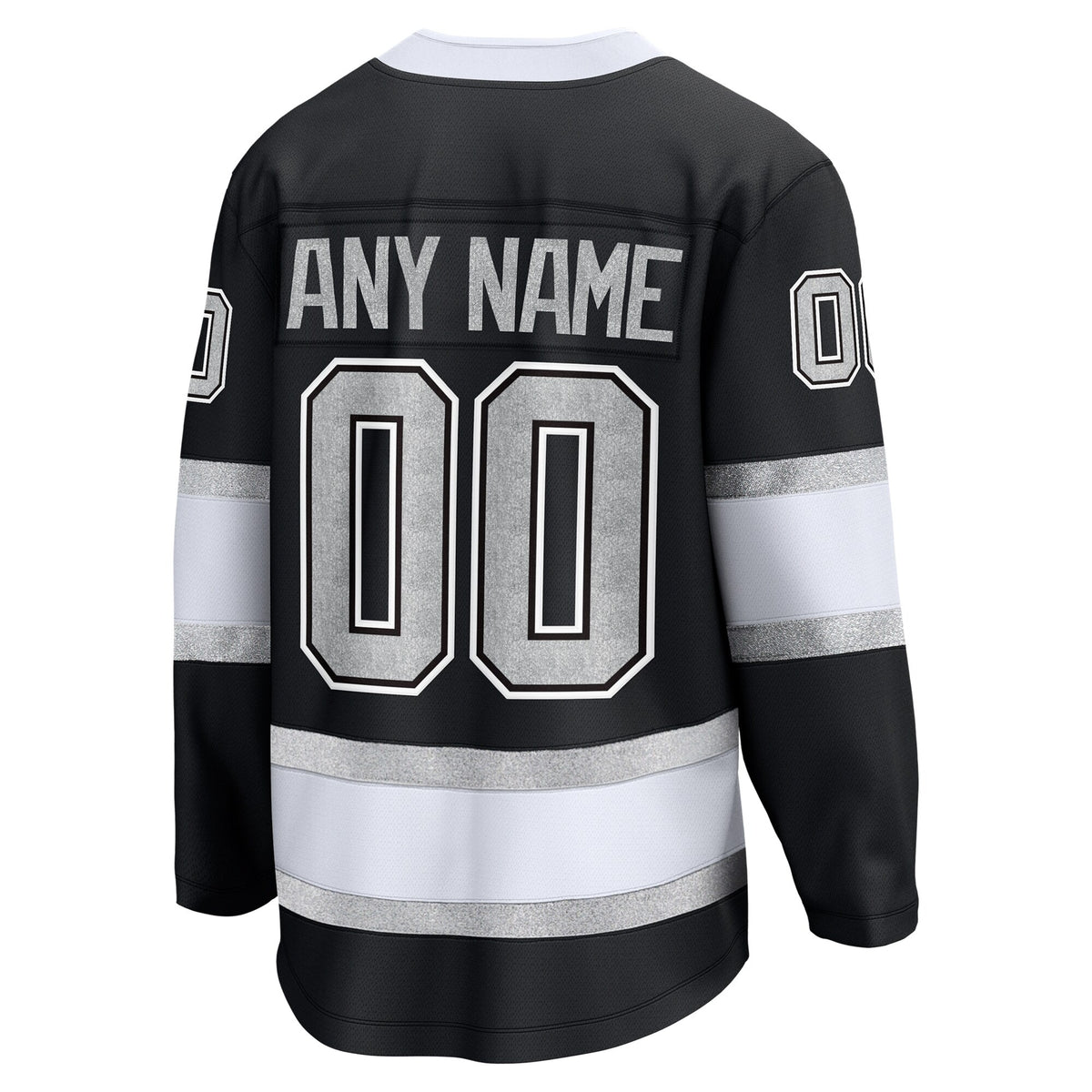 Men's Los Angeles Kings Fanatics Black Home Breakaway Custom Jersey