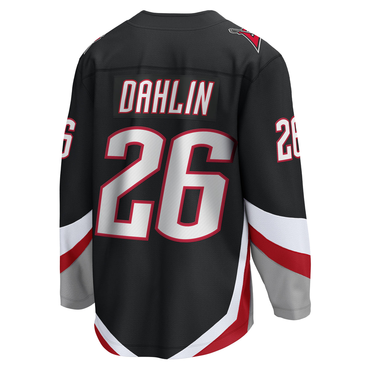 Men's Buffalo Sabres Rasmus Dahlin Fanatics Black Alternate Captain Patch Breakaway Jersey
