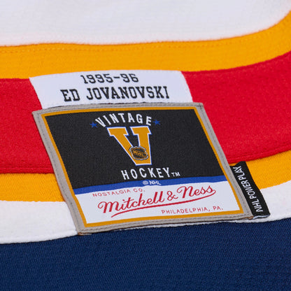 Men's Florida Panthers Ed Jovanovski Mitchell & Ness White 1996 Power Play Jersey