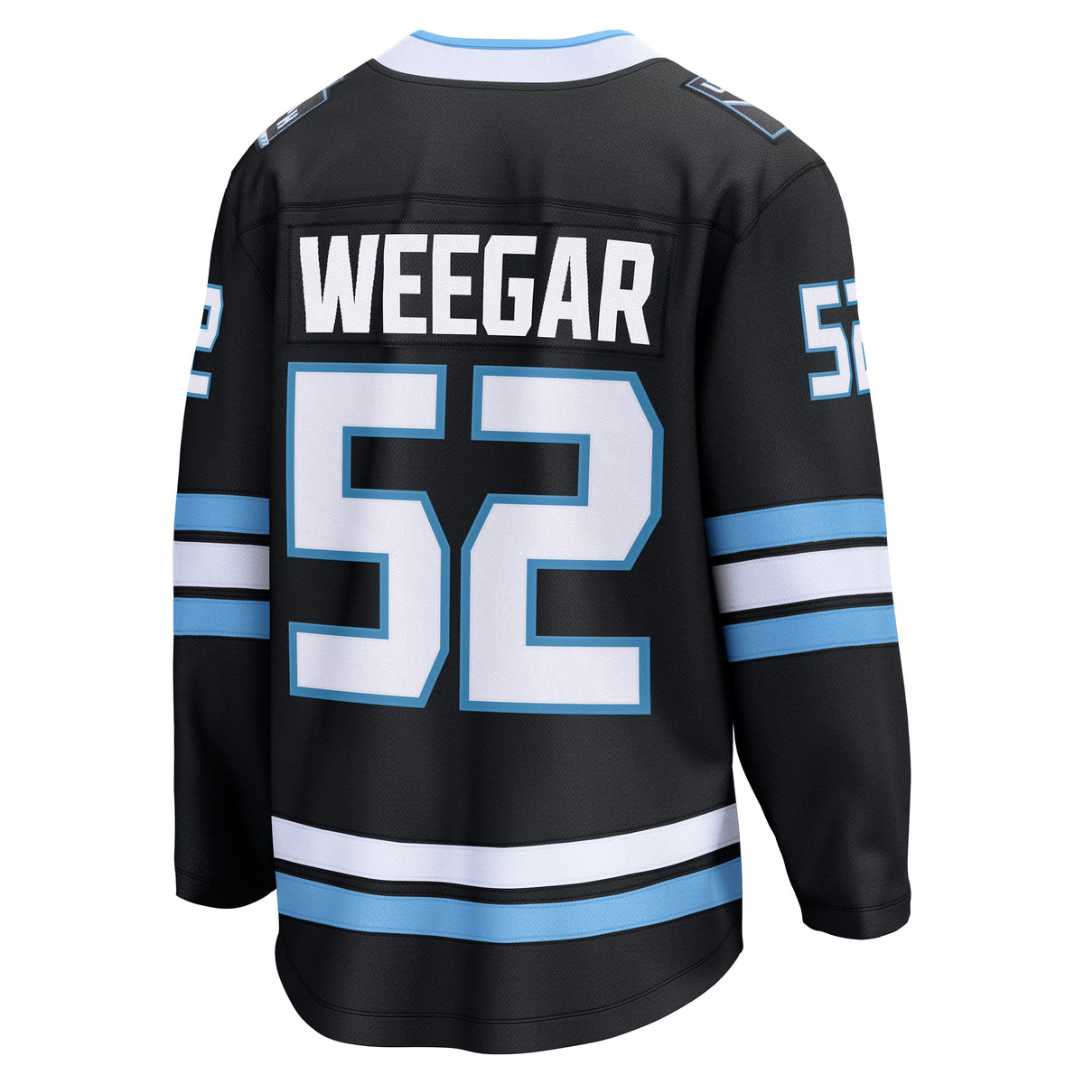 Men's Utah Mammoth MacKenzie Weegar Fanatics Black Home Breakaway Jersey