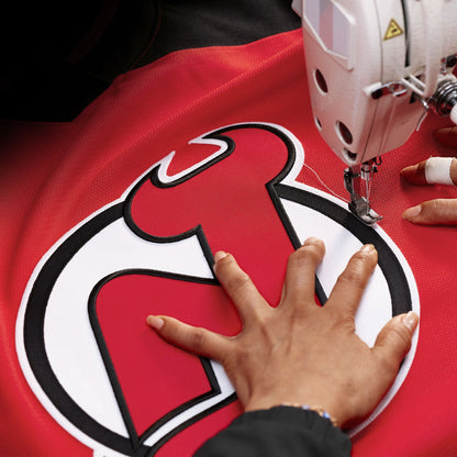 Men's New Jersey Devils Fanatics Red Home Authentic Pro Custom Jersey