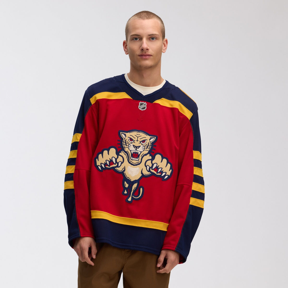 Men's Florida Panthers Fanatics Red 2026 NHL Winter Classic Authentic Pro Jersey