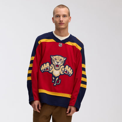 Men's Florida Panthers Fanatics Red 2026 NHL Winter Classic Authentic Pro Jersey