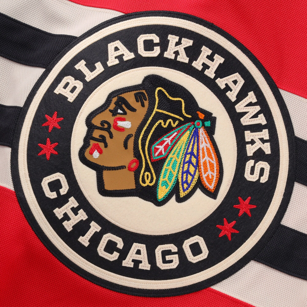Men's Chicago Blackhawks Fanatics Red 2025 NHL Winter Classic Premium Jersey