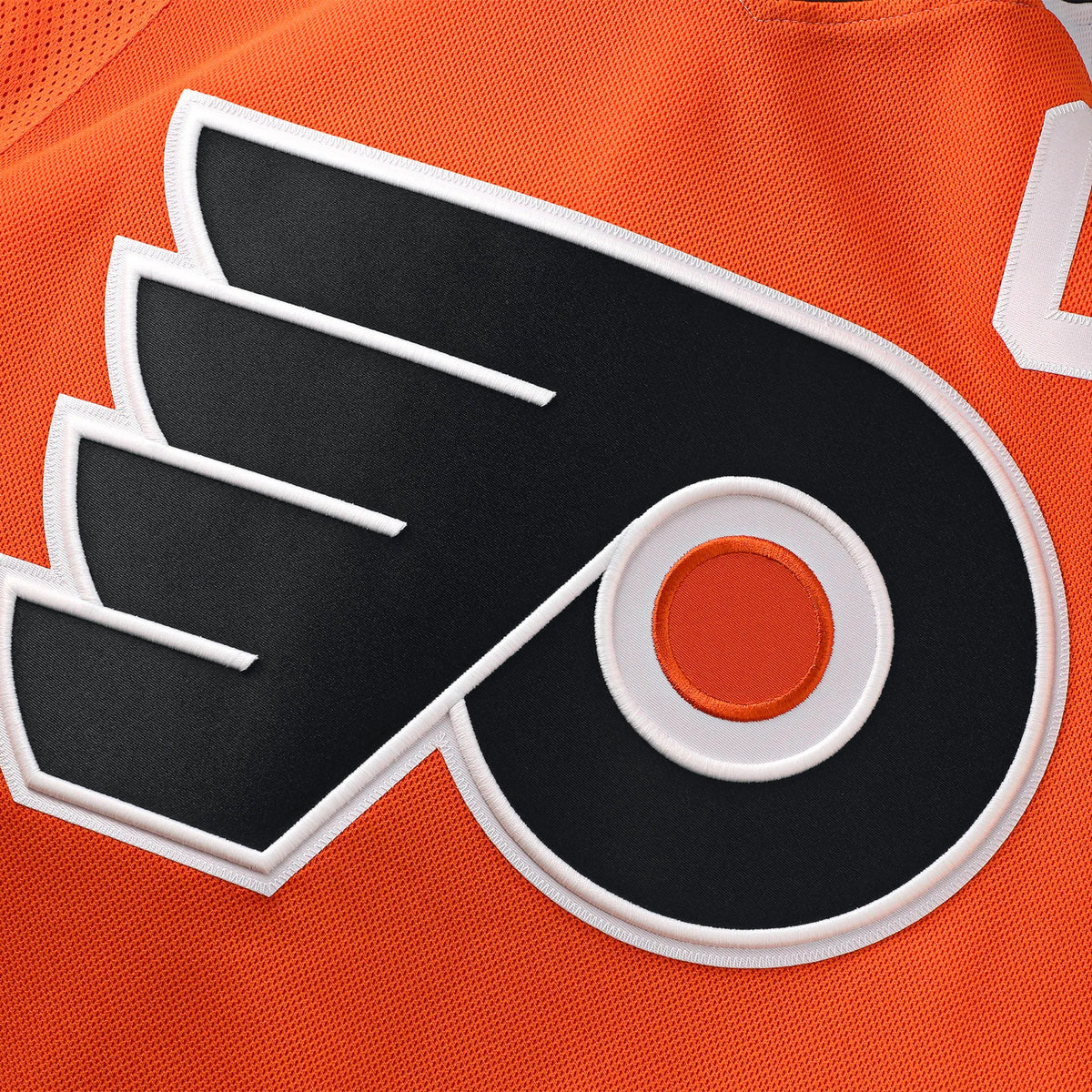 Men's Philadelphia Flyers Travis Konecny Fanatics Burnt Orange Home Premium Jersey