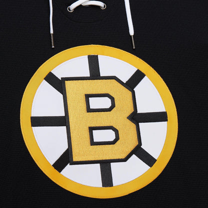 Men's Boston Bruins Bobby Orr Mitchell & Ness Black Big & Tall 1971_72 Blue Line 2.0 Jersey