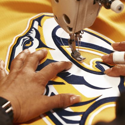 Men's Nashville Predators Fanatics Yellow Home Authentic Pro Jersey