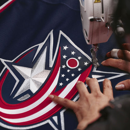 Men's Columbus Blue Jackets Fanatics Navy Home Authentic Pro Custom Jersey