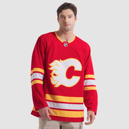 Men's Calgary Flames Fanatics Red Home Premium Jersey