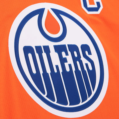 Men's Edmonton Oilers Connor McDavid Mitchell & Ness Orange Power Play Jersey