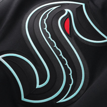 Men's Seattle Kraken Philipp Grubauer Fanatics Black Alternate Premium Player Jersey