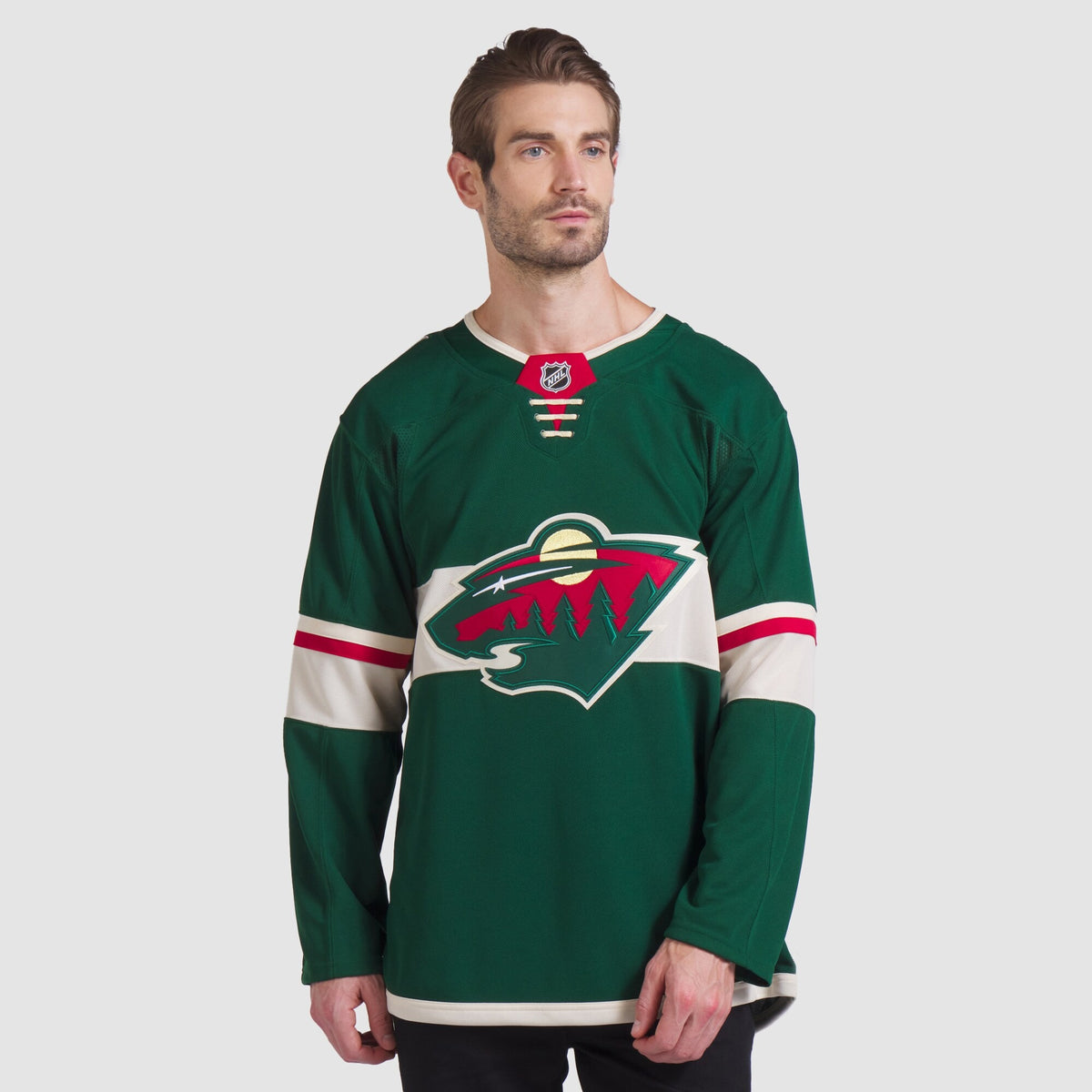 Men's Minnesota Wild Fanatics Green Home Premium Jersey
