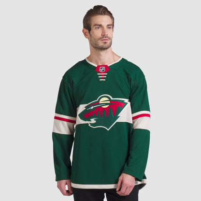 Men's Minnesota Wild Fanatics Green Home Premium Jersey