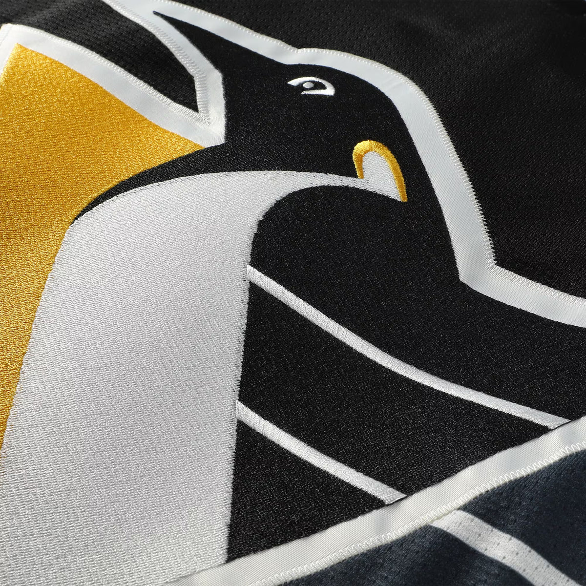 Men's Pittsburgh Penguins Mario Lemieux Mitchell & Ness Black 1996_97 Blue Line 2.0 Jersey