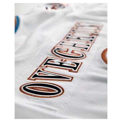 Men's Washington Capitals Alexander Ovechkin Mitchell & Ness White Big & Tall 2005_06 Power Play Jersey