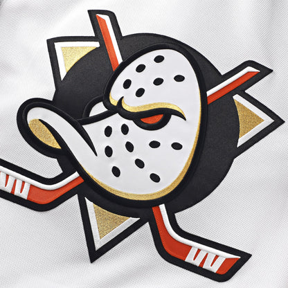 Men's Anaheim Ducks Chris Kreider Fanatics White Away Premium Jersey