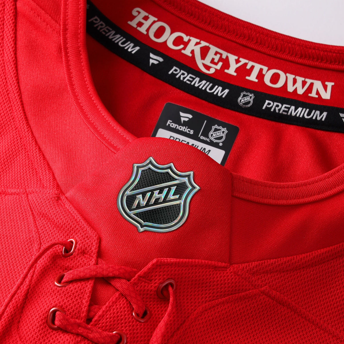 Men's Detroit Red Wings Fanatics Red Centennial Premium Jersey