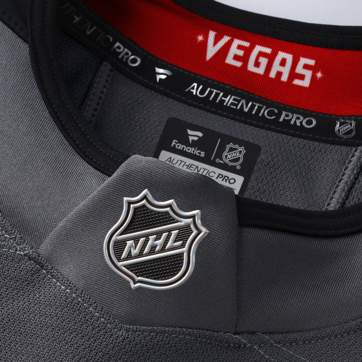 Men's Vegas Golden Knights Fanatics Gray Alternate Authentic Pro Jersey