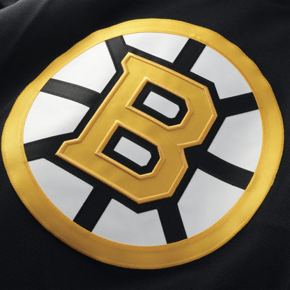 Men's Boston Bruins Fanatics Black Home Authentic Pro Custom Jersey