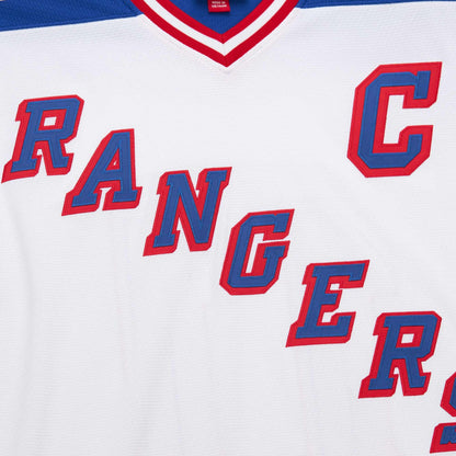 Men's New York Rangers Mark Messier White 1993-94 Power Play Jersey