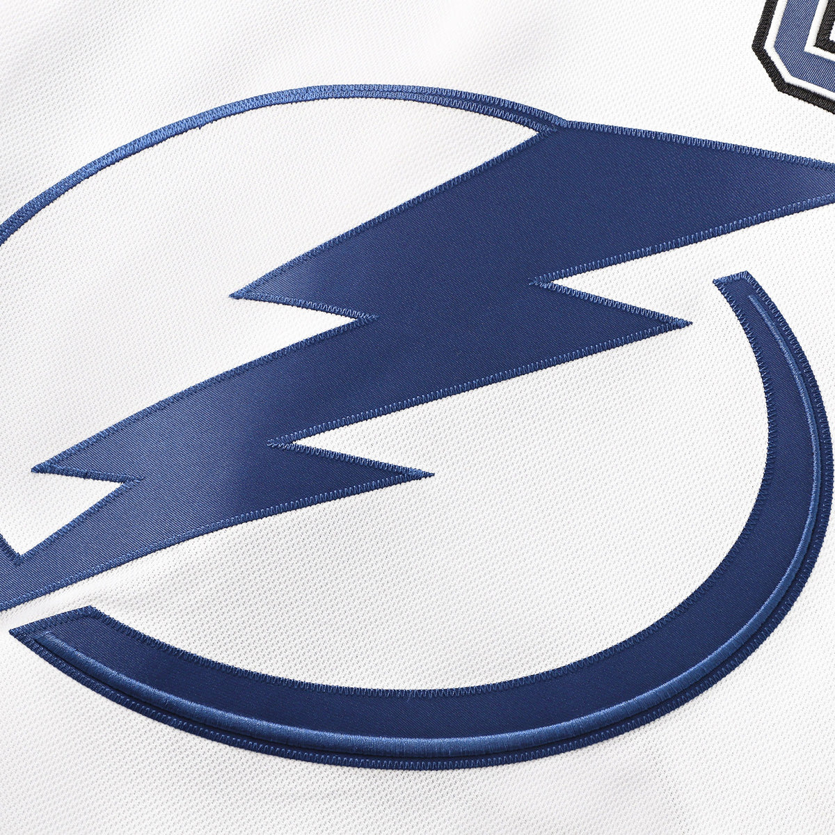 Men's Tampa Bay Lightning Fanatics White Away Premium Jersey