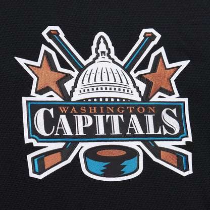 Men's Washington Capitals Alexander Ovechkin Mitchell & Ness Black 2005_06 Power Play Jersey