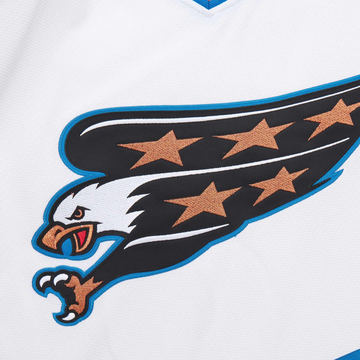 Men's Washington Capitals Alexander Ovechkin Mitchell & Ness White 2005_06 Power Play Jersey