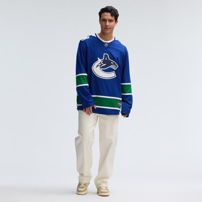 Men's Vancouver Canucks Fanatics Blue Home Team Breakaway Jersey