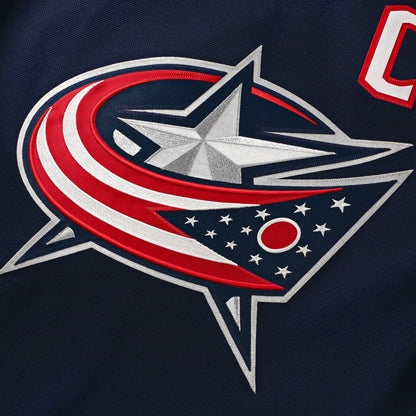 Men's Columbus Blue Jackets Fanatics Navy Home Premium Custom Jersey