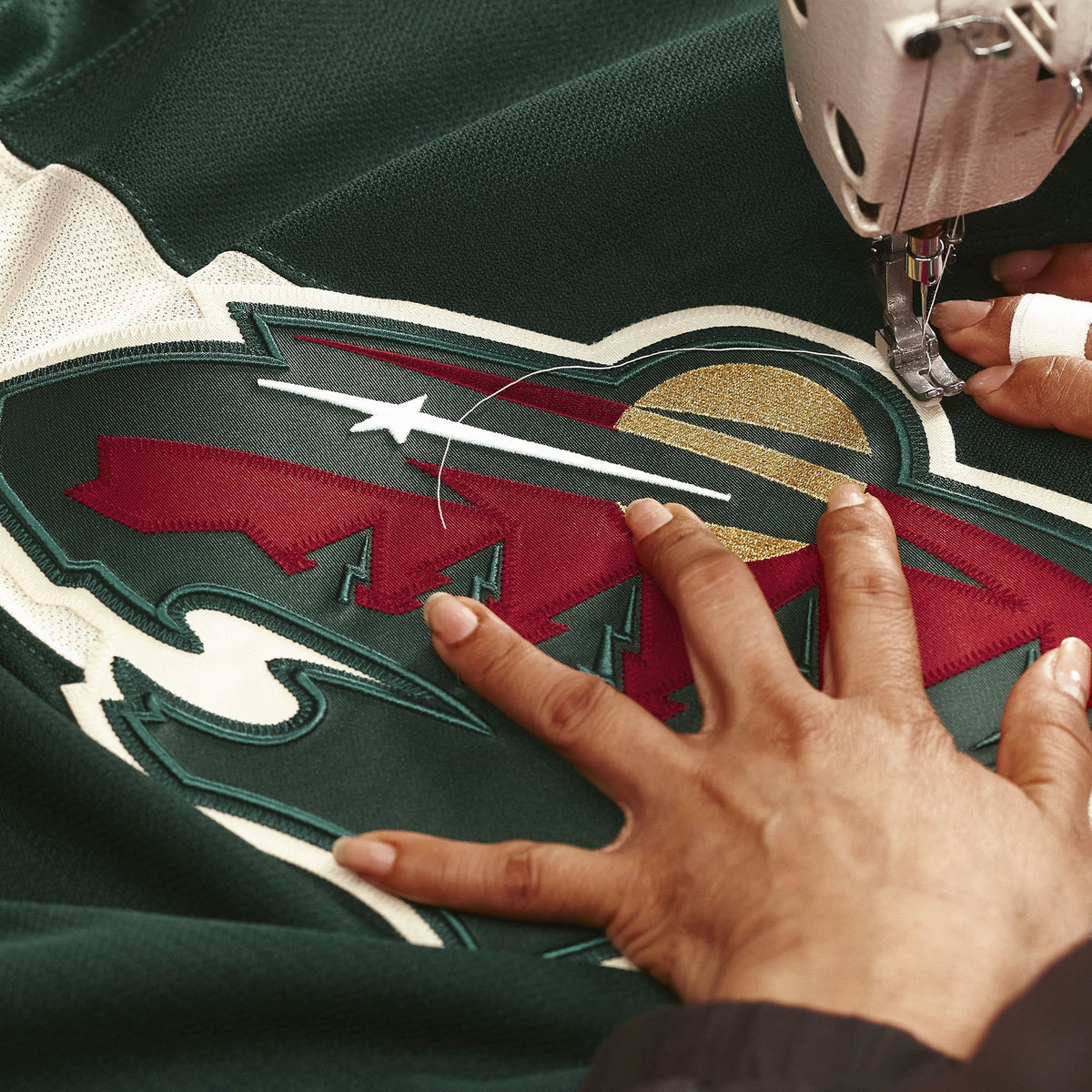 Men's Minnesota Wild Fanatics Green Home Authentic Pro Jersey