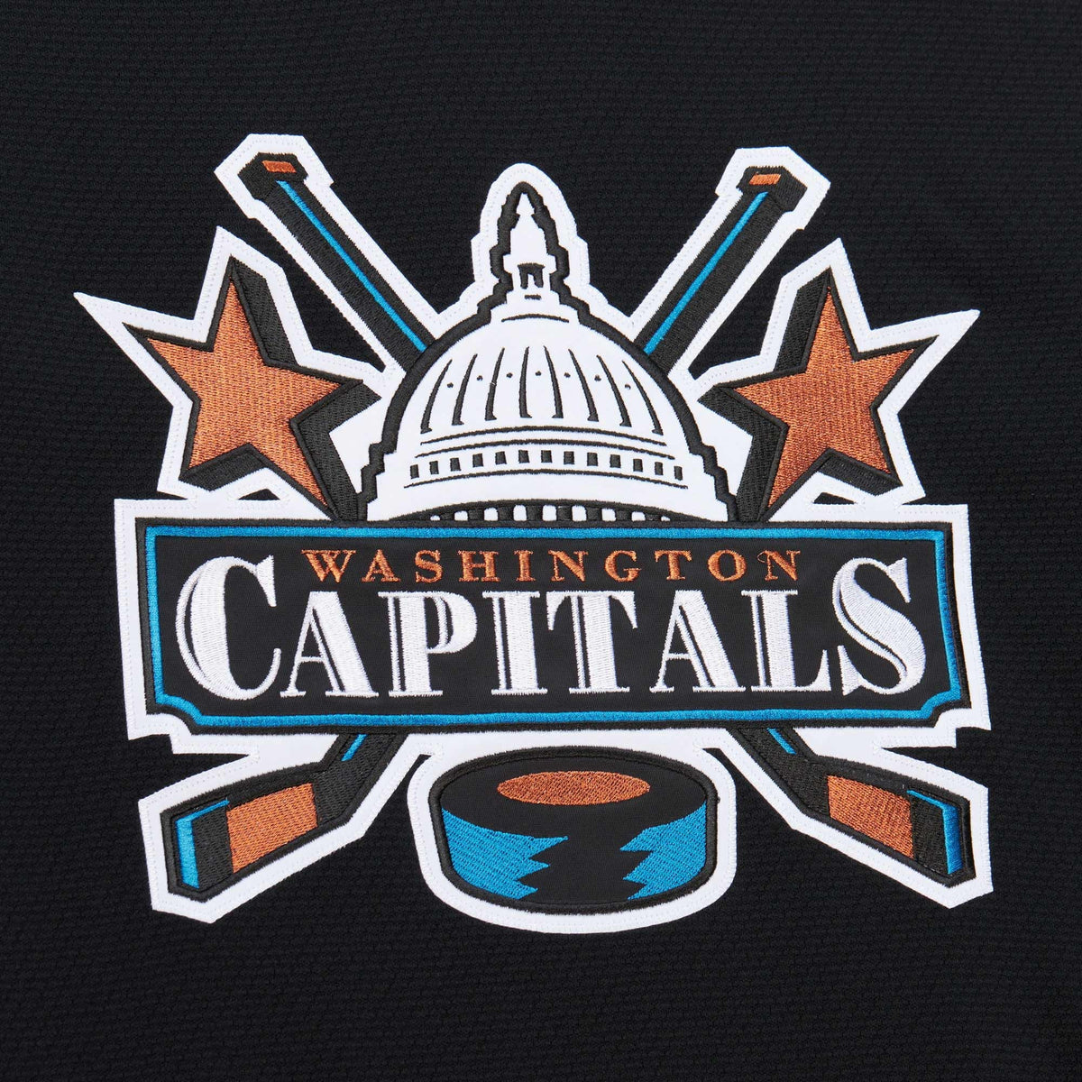 Men's Washington Capitals Alexander Ovechkin Mitchell & Ness Black 2005_06 Power Play Jersey (2)