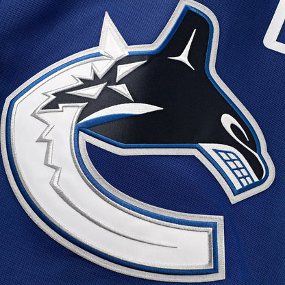 Men's Vancouver Canucks Fanatics Blue Home Premium Custom Jersey