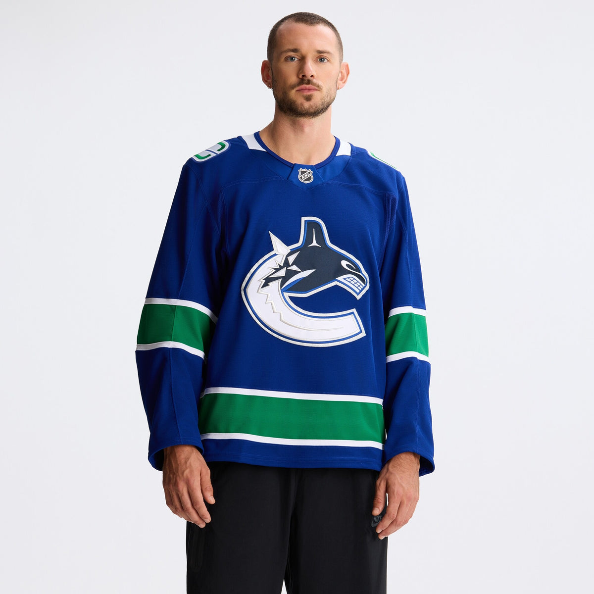 Men's Vancouver Canucks Fanatics Blue Home Authentic Pro Jersey