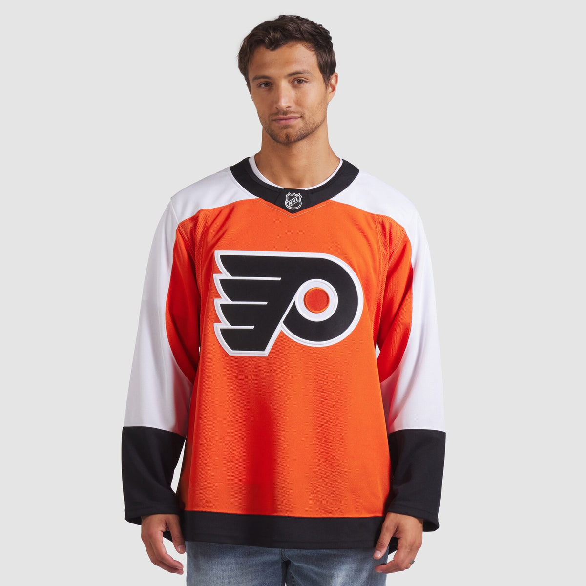 Men's Philadelphia Flyers Fanatics Burnt Orange Home Premium Jersey