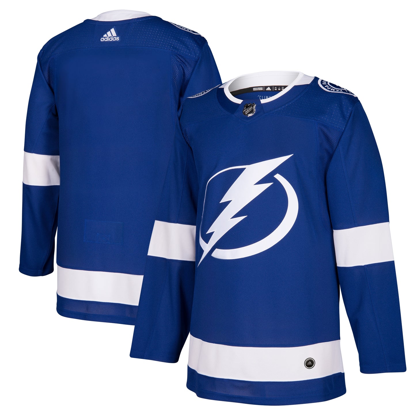 Tampa Bay Lightning Home Authentic Blank Jersey - Blue