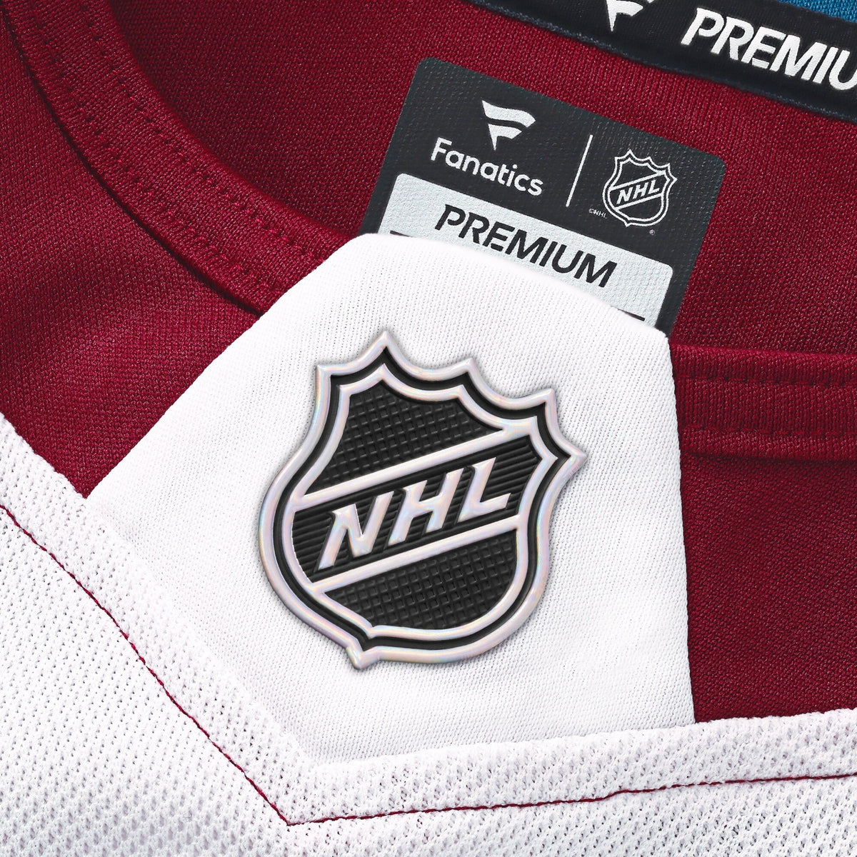 Men's Colorado Avalanche Cale Makar Fanatics White Away Premium Jersey