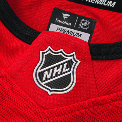 Men's Chicago Blackhawks Connor Bedard Fanatics Red Home Premium Jersey