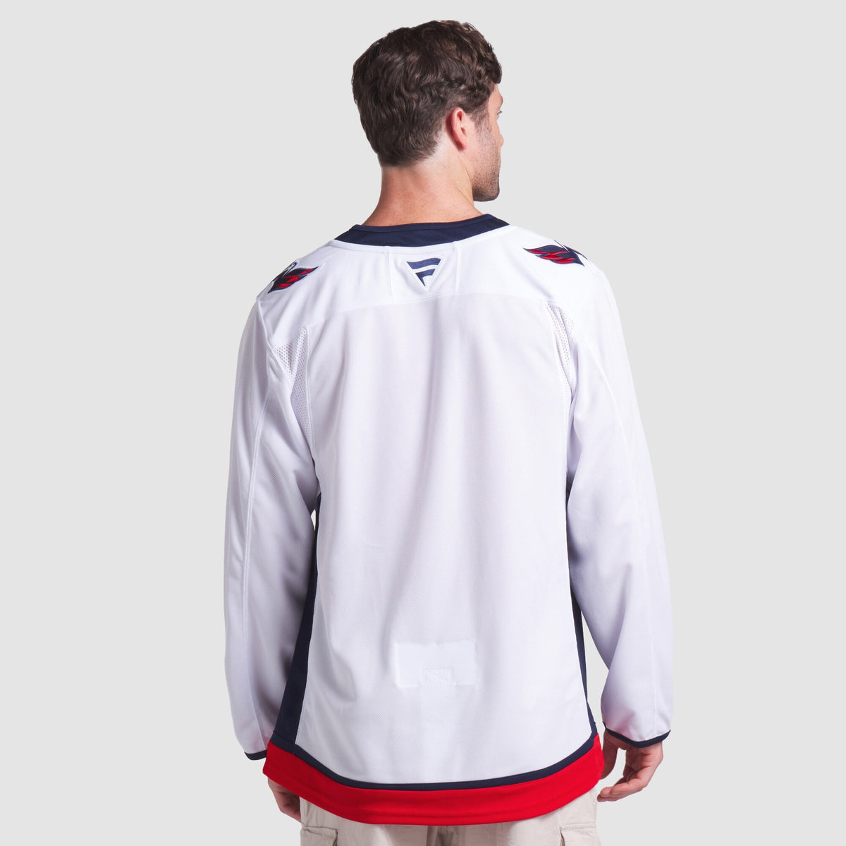 Men's Washington Capitals Fanatics White Away Premium Jersey