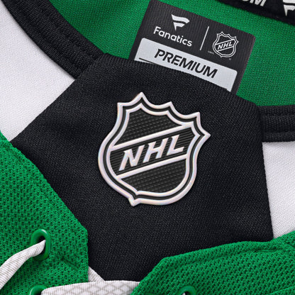 Men's Dallas Stars Jake Oettinger Fanatics Kelly Green Home Premium Jersey