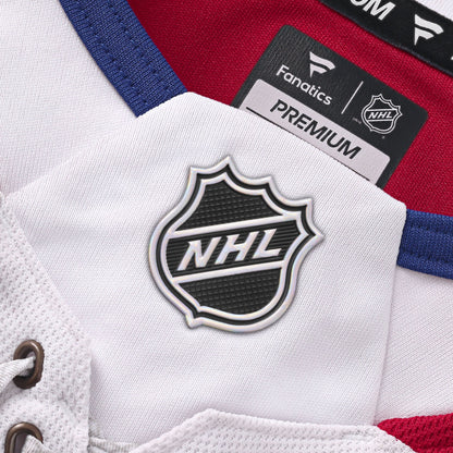 Men's Montreal Canadiens Fanatics White Away Premium Custom Jersey