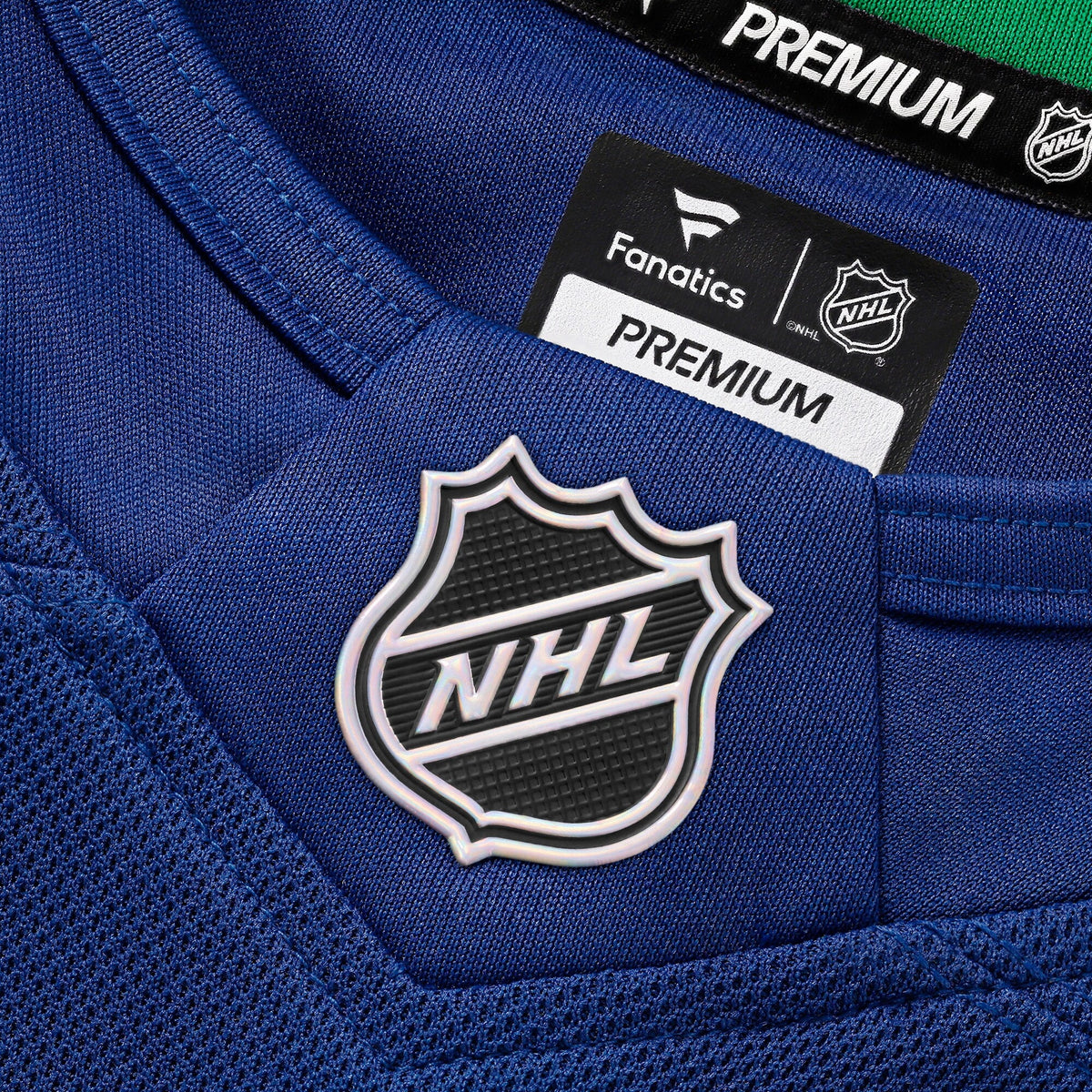 Men's Vancouver Canucks Fanatics Blue Home Premium Custom Jersey