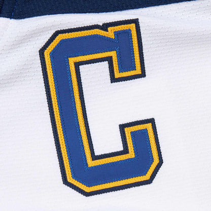 Men's St. Louis Blues Chris Pronger White 1999-00 Power Play Jersey