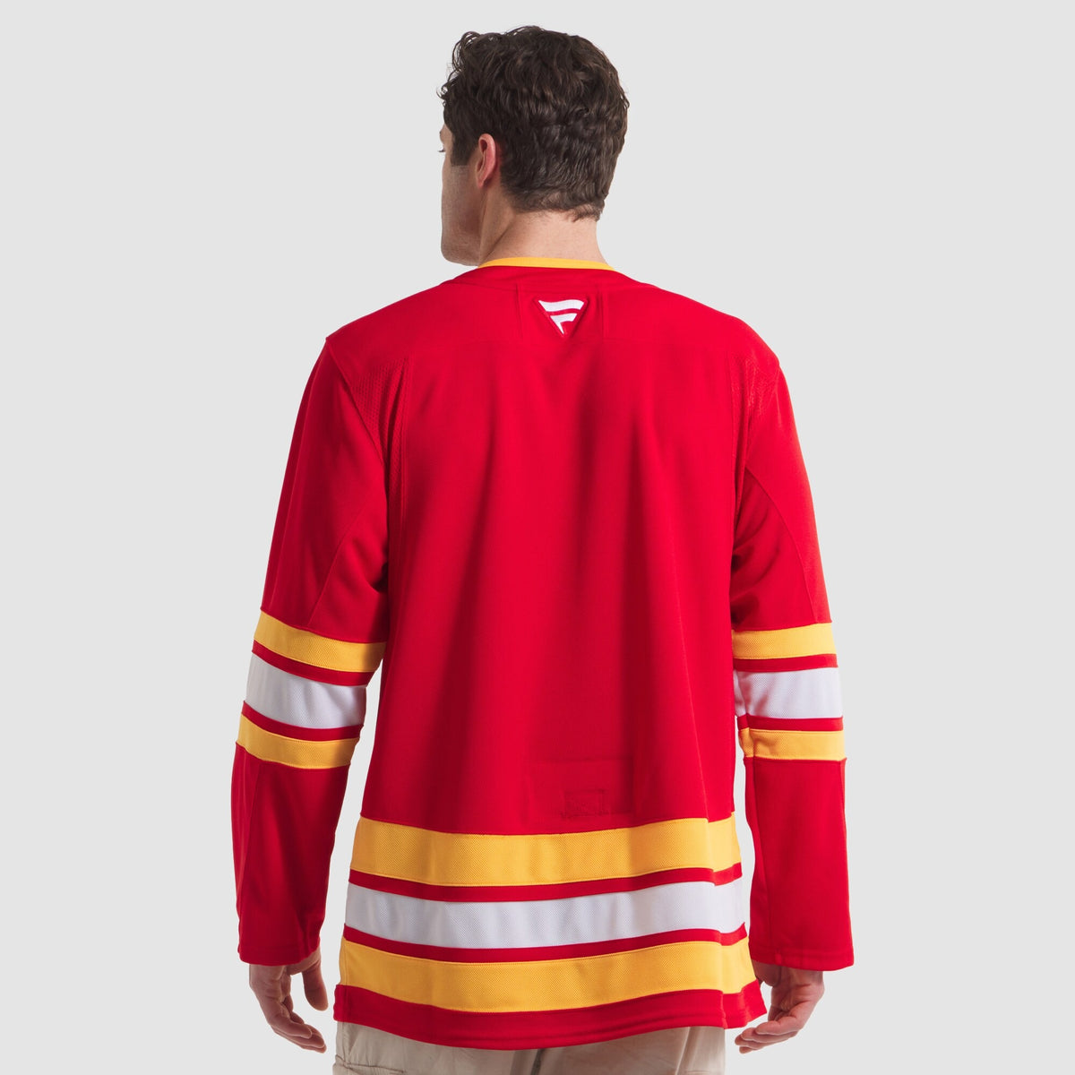 Men's Calgary Flames Fanatics Red Home Premium Jersey