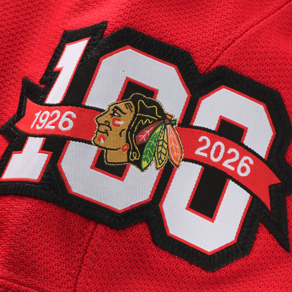 Men's Chicago Blackhawks Fanatics Red Centennial Premium Jersey
